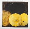 5 Lemons a Pear And an Egg 1994 Limited Edition Print by Donald Sultan - 1