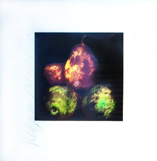 Pears Set of 4 Prints 1989 Limited Edition Print - Donald Sultan Pears Set of 4 Prints 1989 Limited Edition Print - Donald Sultan