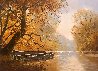 Untitled Autumn Landscape 25x31 Original Painting by Charles Summey - 0