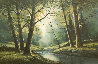 Untitled Landscape 1970 30x41 - Huge Original Painting by Charles Summey - 0