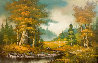 Untitled Landscape 28x40 - Huge Original Painting by Charles Summey - 0