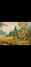 Untitled Landscape 28x40 - Huge Original Painting by Charles Summey - 2
