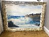 Untitled Seascape 1964 31x46 - Huge Original Painting by Charles Summey - 2