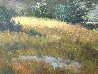 Untitled (Springtime River Trail) 32x44 Original Painting by Charles Summey - 4