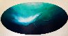 Untitled Whale Seascape 1980 36x72 - Huge Mural Size Original Painting by George Sumner - 0