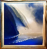 Untitled Seascape  Painting - 1984 - Huge - Na Pali Coast, Maui, Hawaii - 45x35 Original Painting by George Sumner - 1