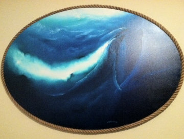 First Breath 1968 50x72 in (Early) Original Painting - George Sumner First Breath 1968 50x72 in (Early) Original Painting - George Sumner