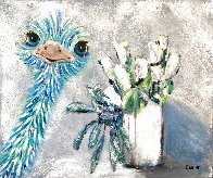 Happy Bloom 2021 20x24 Original Painting by Janet Swahn - 0 Happy Bloom 2021 20x24 Original Painting by Janet Swahn - 0
