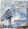 Egret 2020 12x12 Original Painting by Janet Swahn - 1