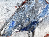 Egret 2020 12x12 Original Painting by Janet Swahn - 6 Egret 2020 12x12 Original Painting by Janet Swahn - 6