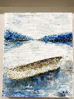 Boat Series 2021 24x20 Original Painting by Janet Swahn - 8