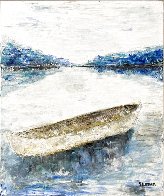 Boat Series 2021 24x20 Original Painting by Janet Swahn - 0 Boat Series 2021 24x20 Original Painting by Janet Swahn - 0