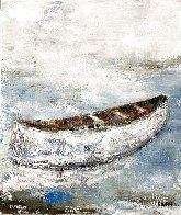 Boat Series 24x20 2021 Original Painting by Janet Swahn - 0