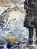 Umbrella Man in Blue 2020 20x16 Original Painting by Janet Swahn - 7