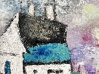 Barn House Teal 24x20 Original Painting by Janet Swahn - 3 Barn House Teal 24x20 Original Painting by Janet Swahn - 3