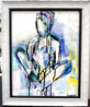 Echoes of Self 3 Piece Suite 2025 24x20  Framed Mixed Media and Acrylic on Canvas Original Painting by Janet Swahn - 1
