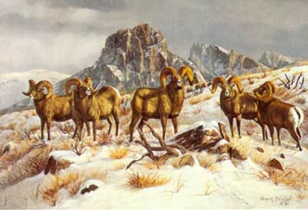 Wind River Winter 1978 Limited Edition Print by Gary Swanson