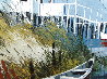 Beach House 1979 24x30 Original Painting by Albert Swayhoover - 7