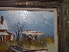 Sea Side 1972 45x33 Huge Original Painting by Albert Swayhoover - 2