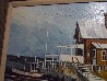 Sea Side 1972 45x33 Huge Original Painting by Albert Swayhoover - 3