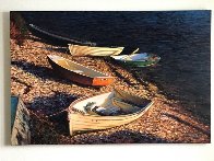 Sunlit Cove 40x60 Super Huge Original Painting by Tom Swimm - 1 Sunlit Cove 40x60 Super Huge Original Painting by Tom Swimm - 1