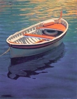 Harbor Rainbow 1999 Huge Limited Edition Print - Tom Swimm Harbor Rainbow 1999 Huge Limited Edition Print - Tom Swimm