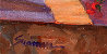 Junes Geraniums 2014 18x24 Original Painting by Tom Swimm - 1