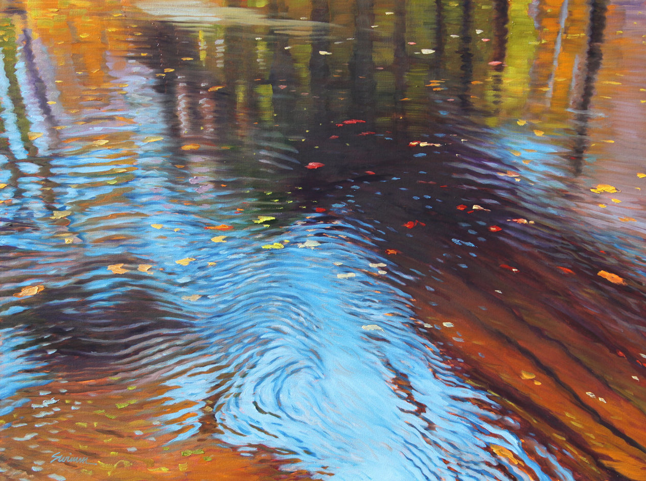 Tom Swimm original painting, transparency by Tom Swimm - For Sale on ...