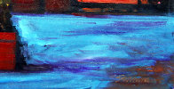 Warm Night in Portofino 2018 30x48 Huge Original Painting by Tom Swimm - 1 Warm Night in Portofino 2018 30x48 Huge Original Painting by Tom Swimm - 1