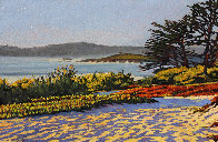 Carmel Memories 2020 33x45 Huge Original Painting by Tom Swimm - 2 Carmel Memories 2020 33x45 Huge Original Painting by Tom Swimm - 2
