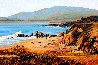 Moonstone Beach 2018  24x36 San Diego, California Original Painting by Tom Swimm - 0