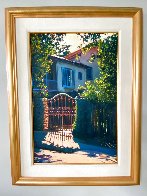 Dream Villa 1996 40x30 Huge Original Painting by Tom Swimm - 1 Dream Villa 1996 40x30 Huge Original Painting by Tom Swimm - 1