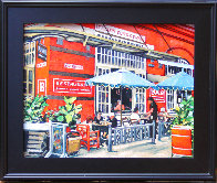 Mulbery St and Grand 2021 21x25 Little Italy Original Painting by Tom Swimm - 1 Mulbery St and Grand 2021 21x25 Little Italy Original Painting by Tom Swimm - 1