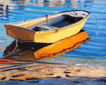 Golden Reflections 2021 22x18 Original Painting - Tom Swimm