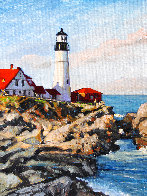 Cape Elizabeth 2021 21x17 (Maine) Original Painting by Tom Swimm - 0 Cape Elizabeth 2021 21x17 (Maine) Original Painting by Tom Swimm - 0