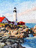 Cape Elizabeth 2021 21x17 (Maine) Original Painting by Tom Swimm - 0
