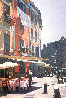 Sunlit Promenade 2001 36x24 Original Painting by Tom Swimm - 0