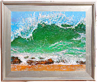 Wave Force 2022 Oil 16x20 by Tom Swimm - For Sale on Art Brokerage