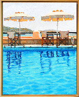 Mediterranean Memories 2021 32x26 Original Painting by Tom Swimm - 1 Mediterranean Memories 2021 32x26 Original Painting by Tom Swimm - 1