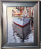 Into the Mystic 2023 21x17 - Mystic Harbor, Connecticut Original Painting by Tom Swimm - 1