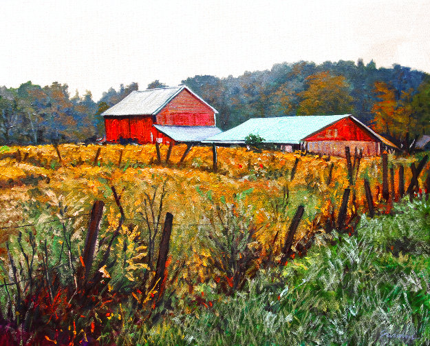 Colors of New England 2022 Oil on Canvas by Tom Swimm - For Sale on Art ...