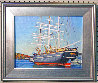 Charles Morgan 2023 16x19 - Connecticut Original Painting by Tom Swimm - 1