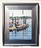 Morning in Mystic 2023 17x14 - Mystic Harbor, Connecticut Original Painting by Tom Swimm - 1