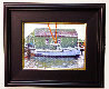 Lobster Shack 2023 11x13 - Mystic Harbor, Connecticut Original Painting by Tom Swimm - 1