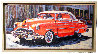 Red Chevy 2023 12x22 - New England Original Painting by Tom Swimm - 1