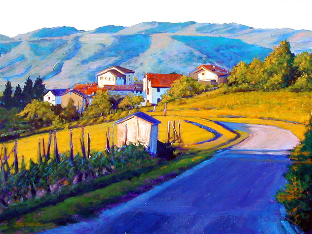 Tuscany Glow AP 2014 - Italy Limited Edition Print by Tom Swimm