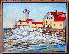 Gloucester Sun 2024 18x22 - Massachusetts Original Painting by Tom Swimm - 1