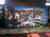 Orange County California Triptych 48x72 - Huge Mural Size Original Painting by Tom Swimm - 2