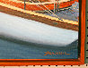 Camden Harbor 2023 26x32 - Maine Original Painting by Tom Swimm - 2