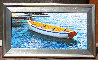 Mystic Whale Boat 2023 17x29 - Mystic Harbor, Connecticut Original Painting by Tom Swimm - 1